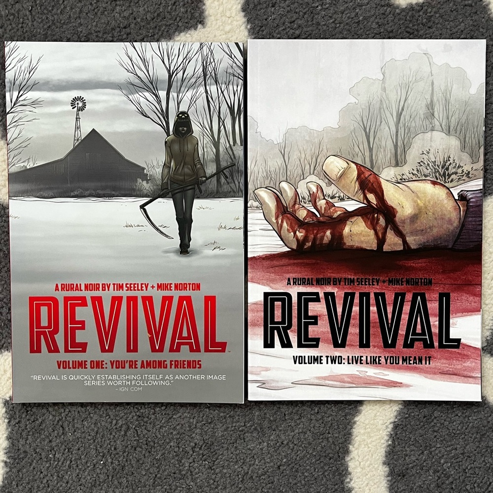 Revival Comic Book Set Volumes 1 and 2